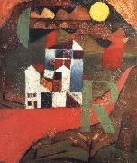Wassily Kandinsky Villa R oil painting